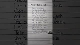 Pretty Little Baby Lyrics part 1| Song by Connie Francis #prettylittlebaby #lyrics #conniefrancis