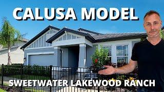 This Sweetwater Lakewood Ranch Home is Impressive! The Calusa MI Homes Sweetwater Lakewood Ranch FL