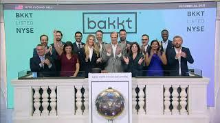 Bakkt Holdings, Inc. (NYSE: BKKT) Rings The Closing Bell®