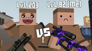 I 1v1ed Against a Level 200+ Sniper Player in Krunker