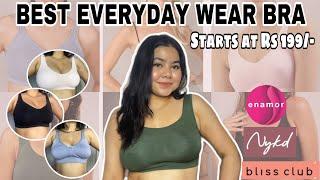 Affordable Everyday Wear Bra Starts @Rs 199 || Padded/ Non Wired Bras From Amazon- Nykd, Blissclub