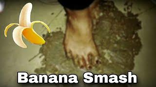 Banana Smash in mud || Mistress Hrittika || F24FEET