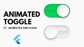 FlutterUI - Animated Toggle Button