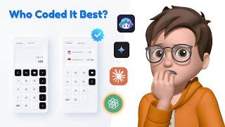 ChatGPT vs Copilot vs Gemini vs Cloud AI: Who Builds the Best Calculator?#flutterhero