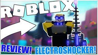 ELECTROSHOCKER TOWER REVIEW! - TOWER DEFENSE SIMULATOR [ROBLOX]