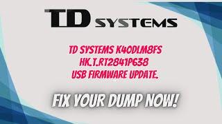 hk.t.rt2841p638 td systems K40DLM8Fs usb firmware update.