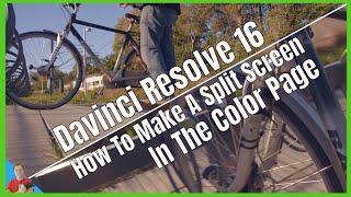 Davinci Resolve 16 How to make and fix a split screen in the color page fast and easy