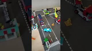 Строим город из Лего конструктора Lego Sluban