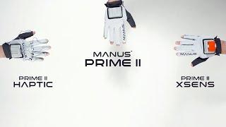 Manus Prime II Series - Next-Gen Finger Capture Gloves