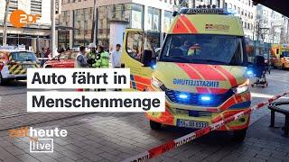 Mannheim: Was bislang bekannt ist | ZDFheute live