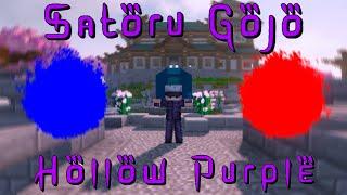 Satoru Gojo Hollow Purple Minecraft