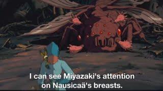 Hideaki Anno talks about Miyazaki and breasts (reupload)