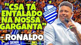 RONALDO COMPRA A TRETA DO CRUZEIRO COM O CSA!