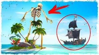 БИТВА С ОГРОМНЫМ ЧЕРЕПОМ НА ВУЛКАНЕ В SEA OF THIEVES!!!