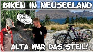 Freude & Angst im Queenstown Bikepark - Alter ist das steil !  Mountainbiken in Neuseeland war mega!