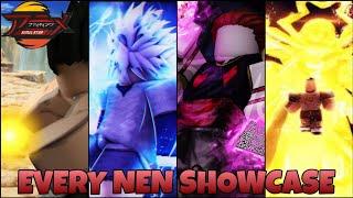 Every Nen Showcase Anime Fighting Simulator Roblox