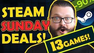 Steam SUNDAY Deals! Grab 13 Awesome Steam Games!
