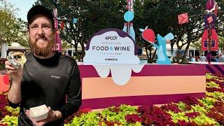 Trying NEW Food at EPCOT Food & Wine Festival | The Altem Life Food Review