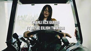 charli xcx guess ft billie eilish music video twixtor