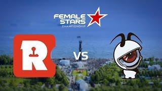 [EN] Reason vs EYESPORTS, map 1 train, FemaleStars Championship Finals