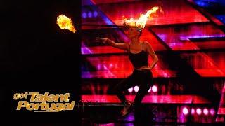 Kat Eclipse, um talento à prova de fogo | Got Talent Portugal 2020