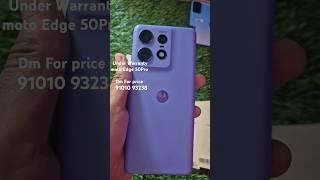 Moto Edge 50Pro Under Warranty ||Second hand phones Bijni