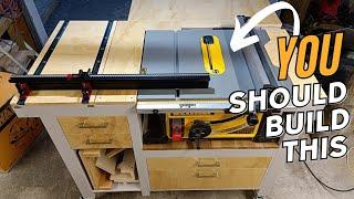 Ultimate Table Saw Workbench | New Feature's and DIY Plans!