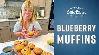 Blueberry Muffins with Streusel Topping | Amy Roloff's Little Kitchen