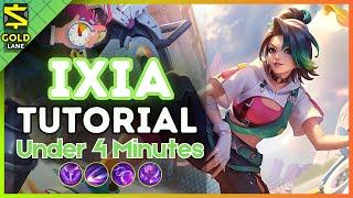 4-Minute Ixia Tutorial in the Gold Lane || (MLBB S35) 2025