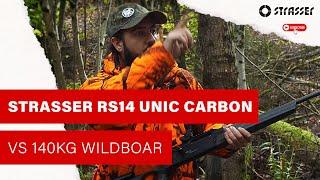 STRASSER RS14 UNIC Carbon vs 140kg wildboar