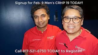 Register TODAY to Experience the Men's CRHP 19 Retreat Feb. 9, 2019