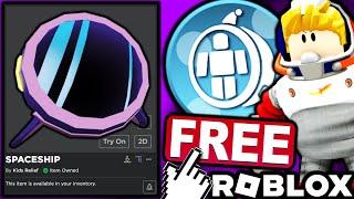 FREE ACCESSORY! HOW TO GET THE READY TO LAUNCH SPACESHIP BODY! (ROBLOX Solarpunk Simulator Event)