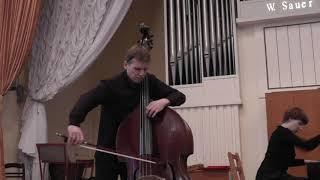 Koussevitzky Andante, Vololodymyr Grechukh - double bass, Natalia Fortuchenco - piano