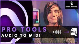 Pro Tools Tutorial | Audio To MIDI @avid