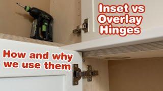 Overlay vs Inset Hinges