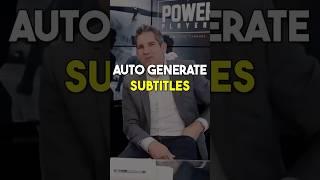 Add Subtitles to Video - Auto Subtitle Generator - Flixier