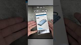 11-in-1 USB C HUB Unboxing #shorts #unboxing #typec #usbhub #usb3 #usbc #hdmi #vga #lan #sd #4k #usb