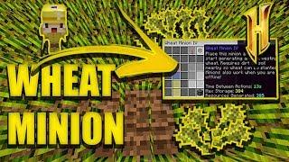 Making a WHEAT MINION! (Hypixel Skyblock)