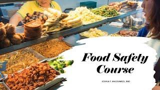 Free Food Safety Course