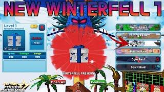 NEW WINTERFELL PRESENT 1 CHRISTMAS BOX ALL STAR TOWER DEFENSE