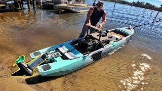 Ultra Powerful Electric Outboard NK300 on Kaku GURU full test!