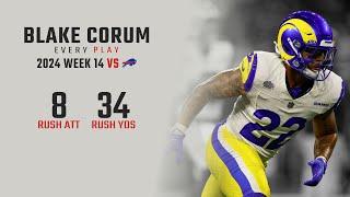 Blake Corum Week 14 Replay: Every Run vs Buffalo Bills