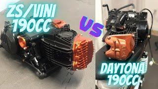 Zongshen/Vini 190cc(2valve) Vs Daytona 190cc (4valve) (Sound)