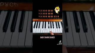 Baby Shark Dance EASY Piano Tutorial / Урок