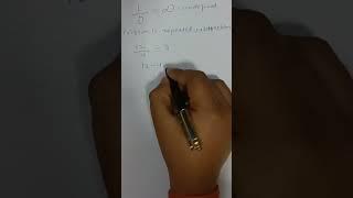 why 1/0 is undefined #trending #ritiksir #education #math #interestingfacts