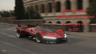 Yes, You CAN Tune the Ferrari VGT to 800PP | Gran Turismo 7 Ferrari VGT Sardegna 800PP Build (OLD)