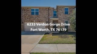 6233 Verdon Gorge Drive Fort Worth TX 76179 | 4 Bedroom Home For Sale