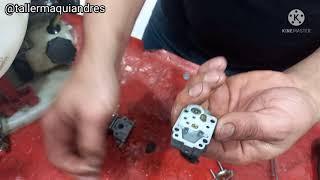 @ se inunda de gasolina y no prende _ la desmalezadora guadañadora