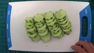 ASMR - Cucumber - Australian Accent - Discussing in a Quiet Whisper - Plus Peeling, Slicing & Eating