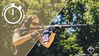 One Minute Wednesdays - Alpha-15 Multi-cal AR-15 Rifle Review with Lauren